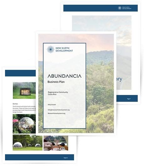 Business Plan document